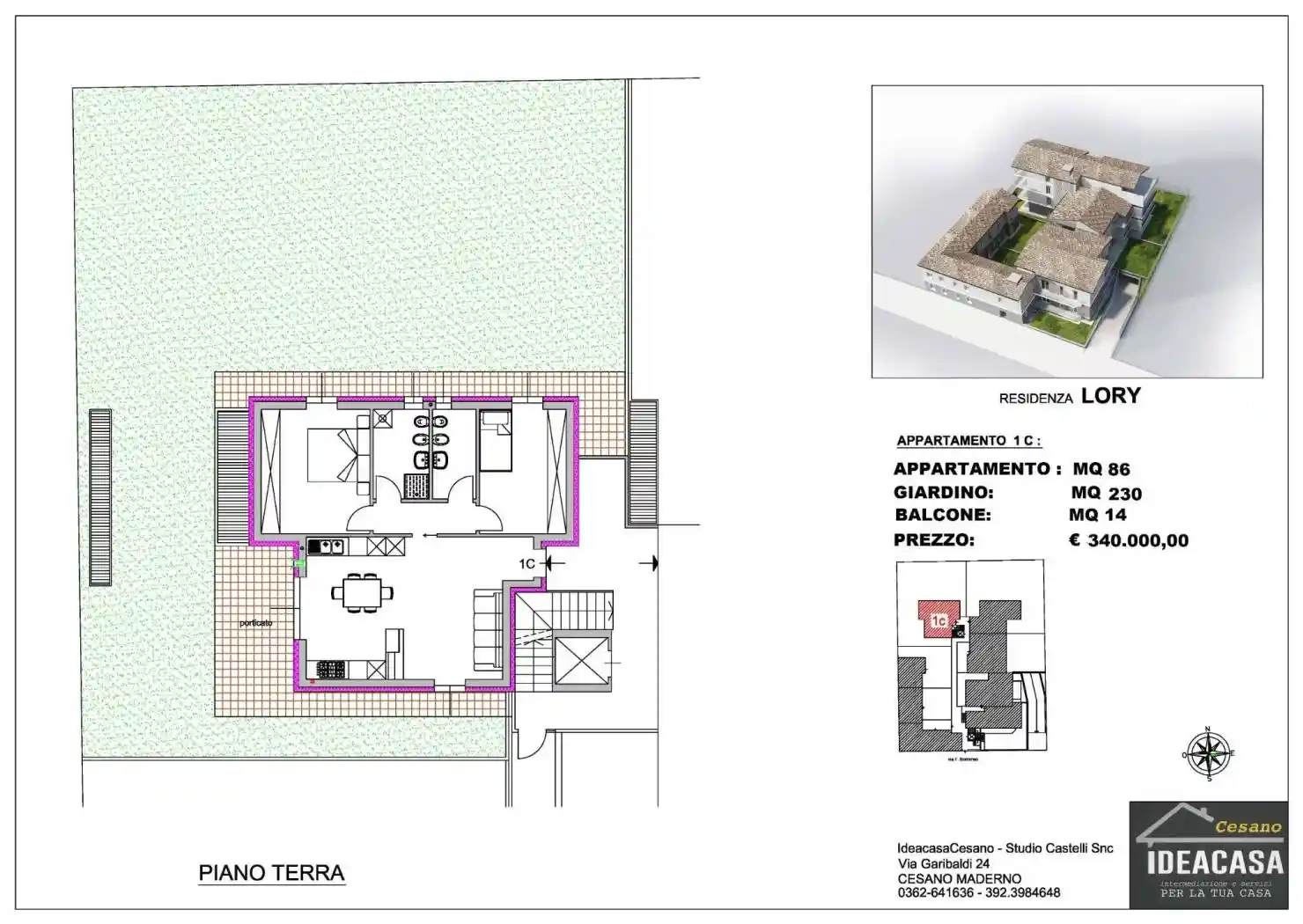 Appartamento in vendita a Cesano Maderno