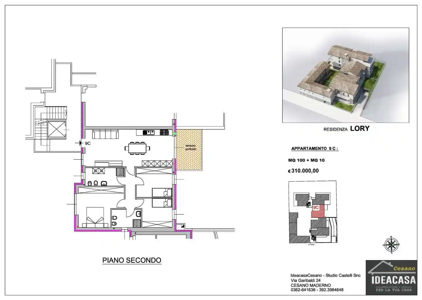 Appartamento in vendita a Cesano Maderno
