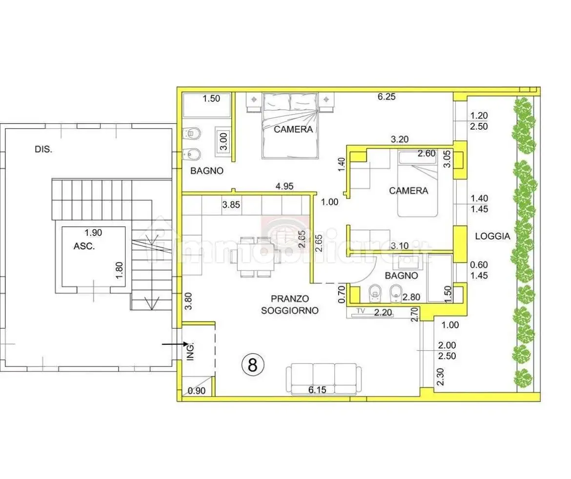 Appartamento in vendita a San Mauro Pascoli