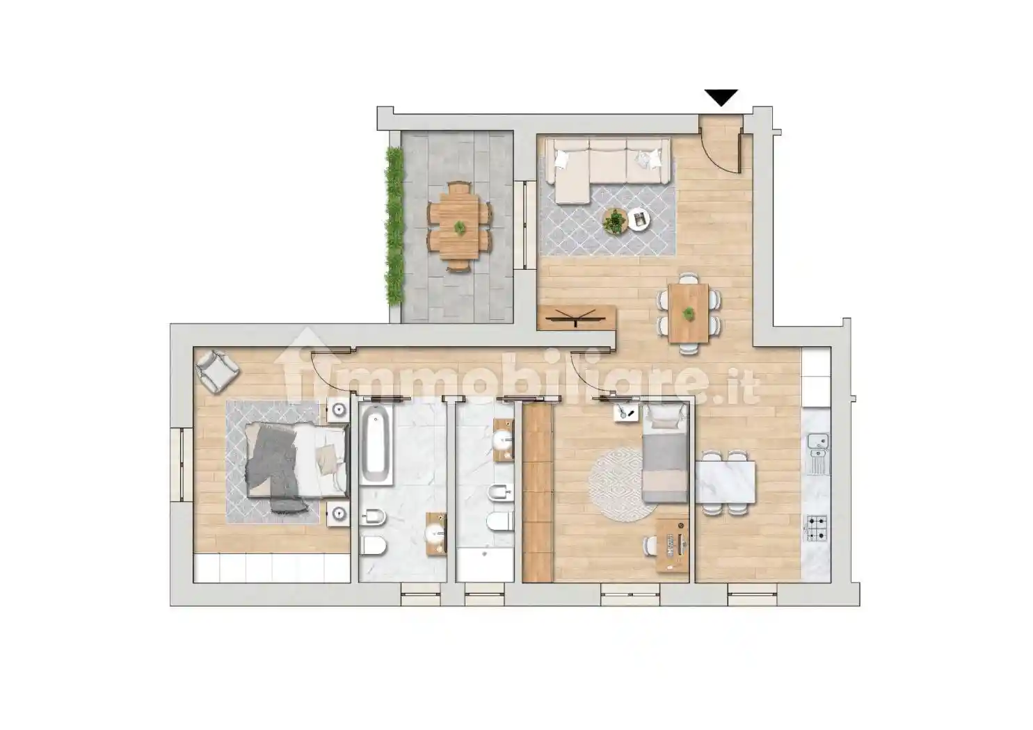 Appartamento in vendita a Valsamoggia