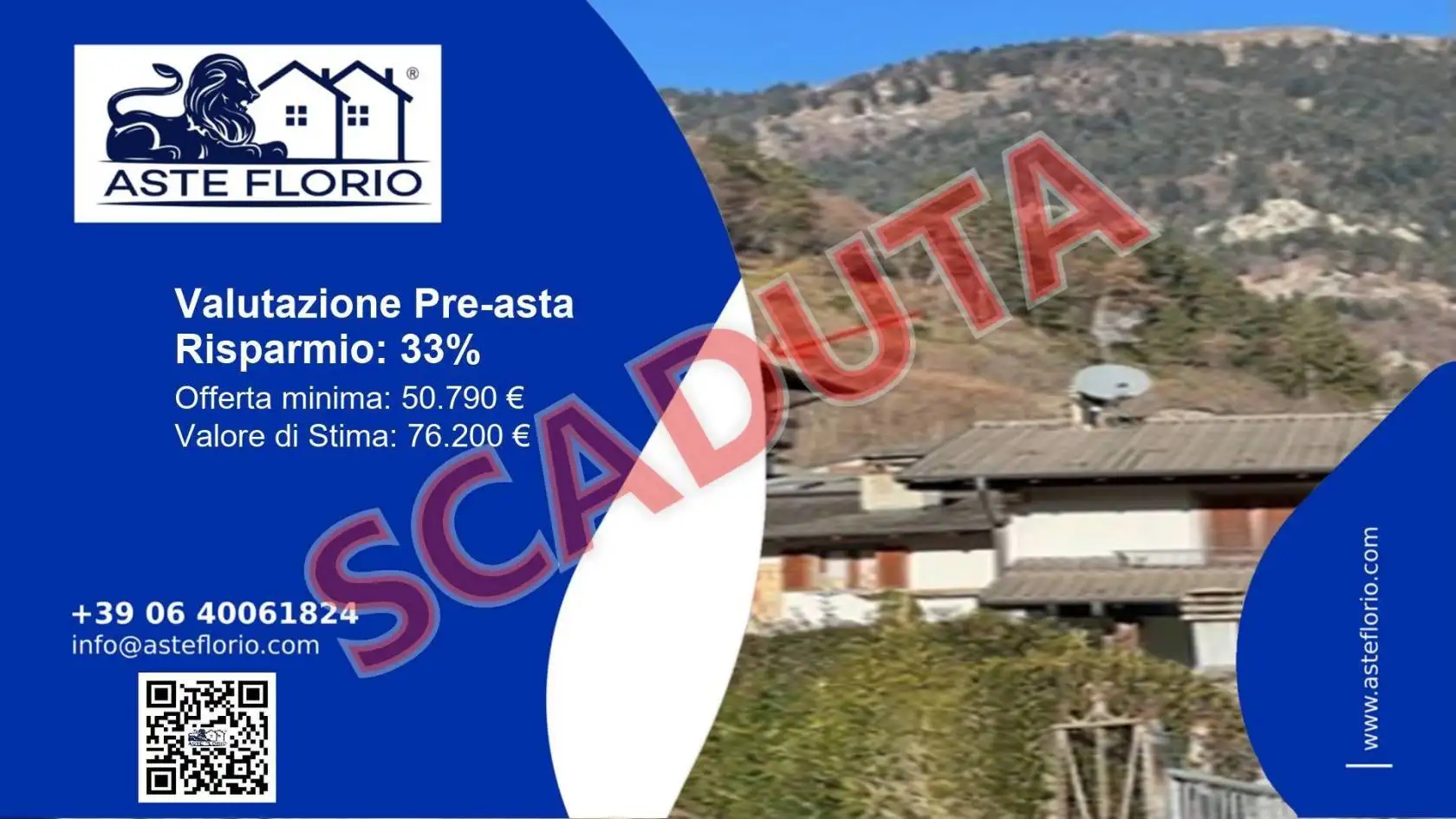 Appartamento in asta a Mezzoldo