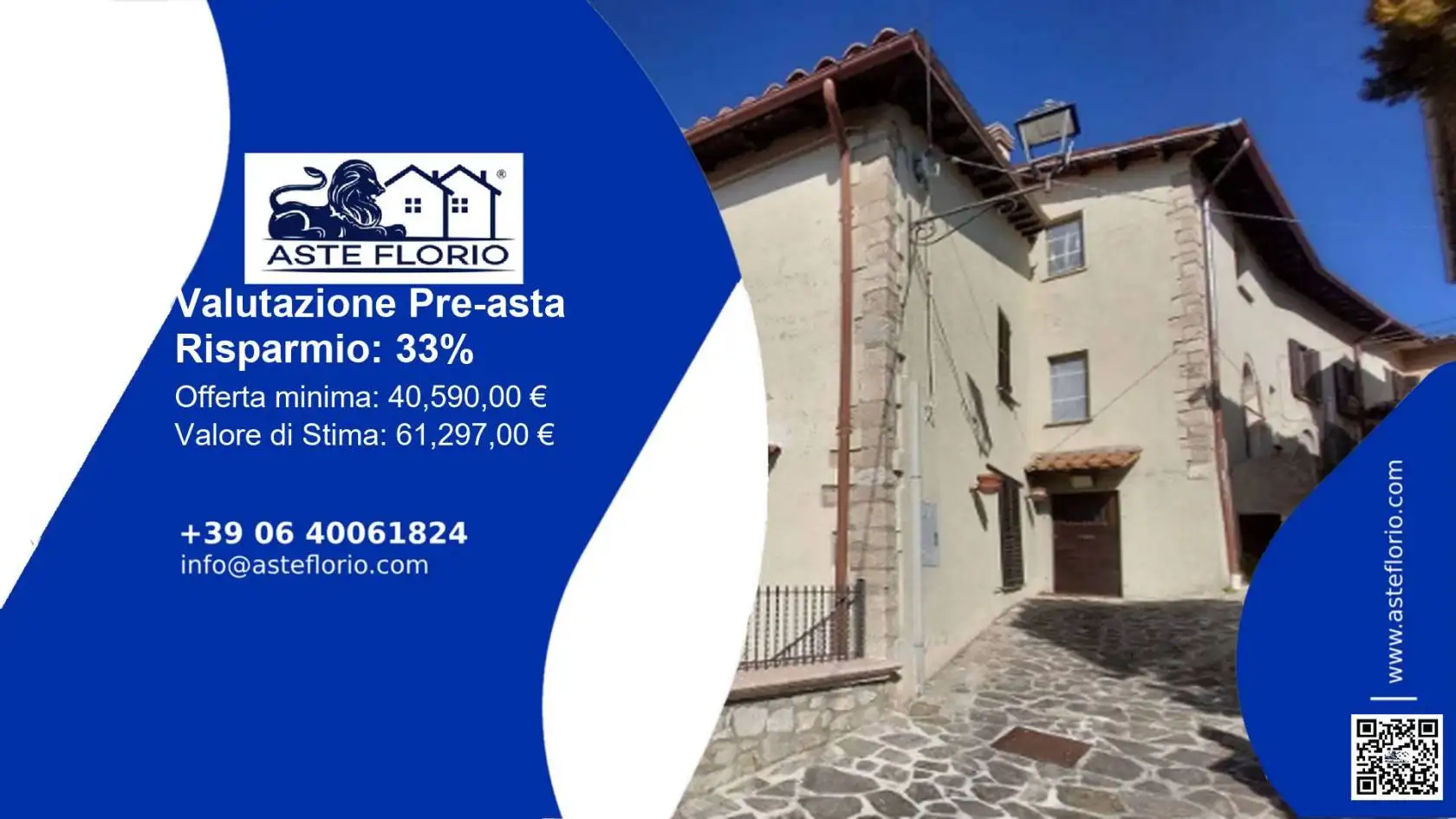 Appartamento in asta a Preci