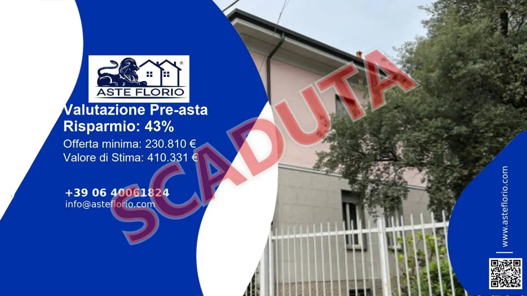 Villetta a schiera in asta a Albiate