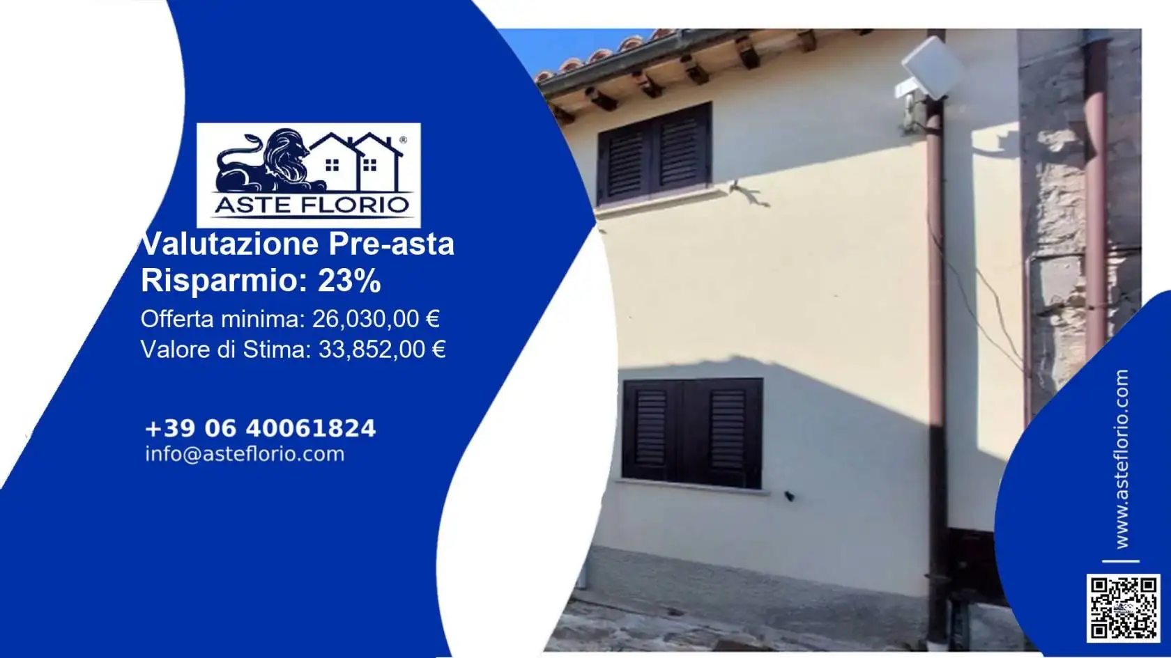 Appartamento in asta a Preci