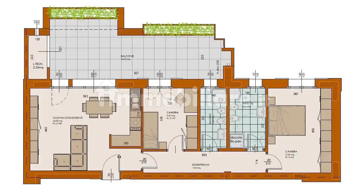Appartamento in vendita a Parma