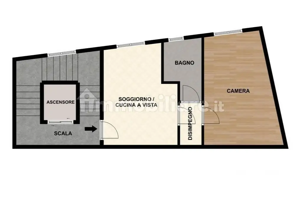 Bilocale via Angelo Longoni, Semicentro, Cantù - foto 4