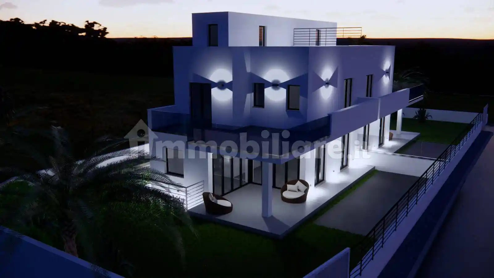 Villa unifamiliare via Giuseppe Lanza di Scalea, Cardillo, Palermo - foto 5