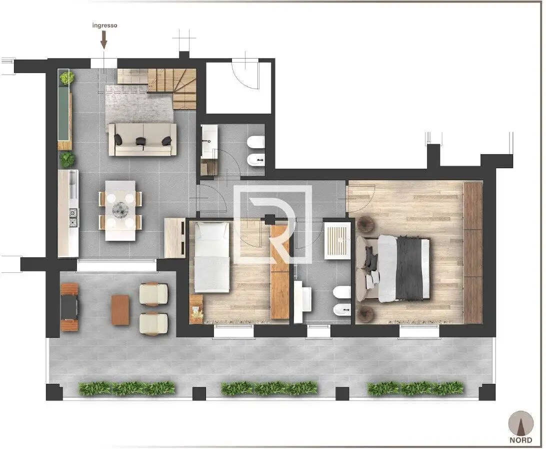 Attico - Mansarda in vendita a Cesena
