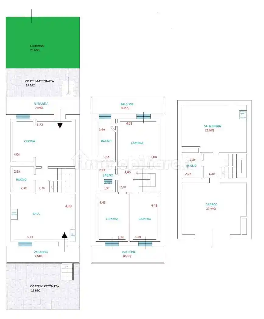 Villa a schiera via Madrid, Inghilterra - Zona 167, Aprilia - foto 2