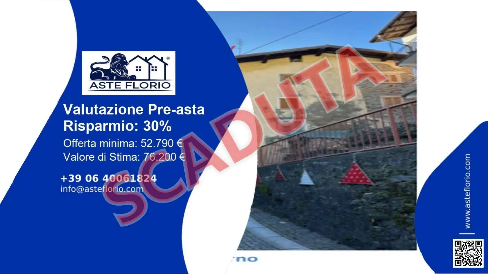 Appartamento in asta a Mezzoldo