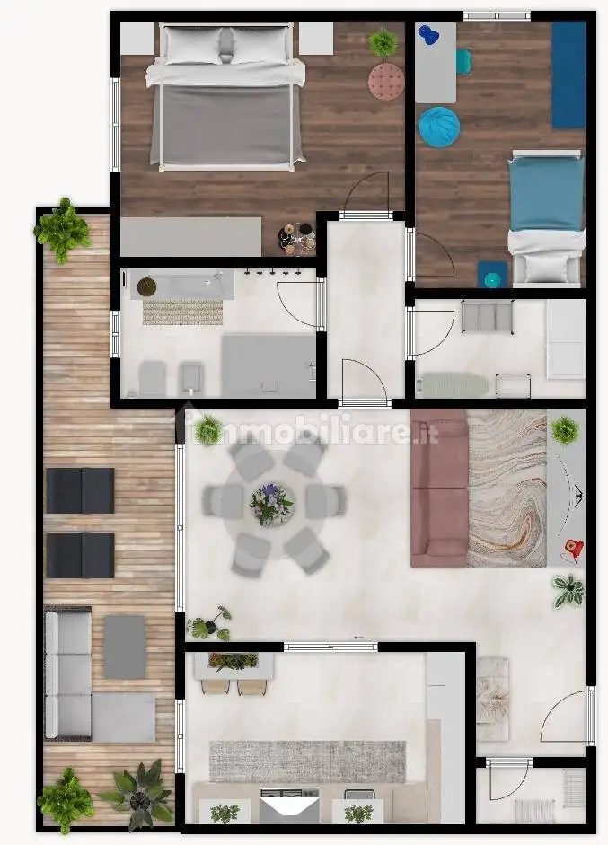 Appartamento in vendita a Cerro al Lambro