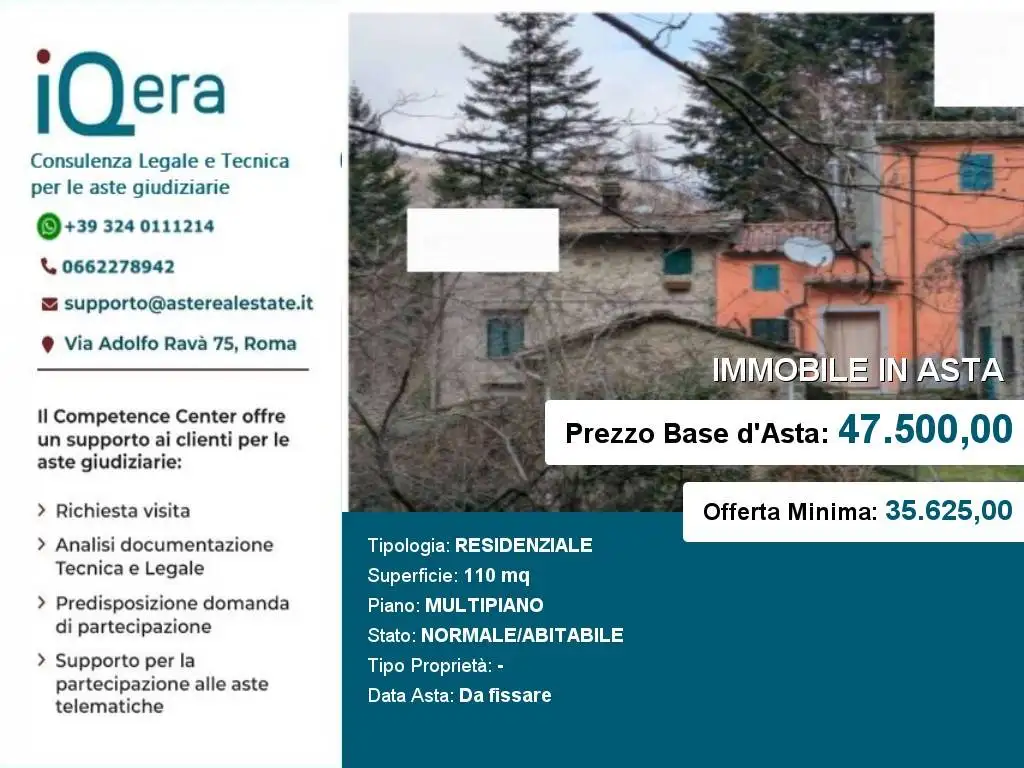 Appartamento in asta a Sambuca Pistoiese