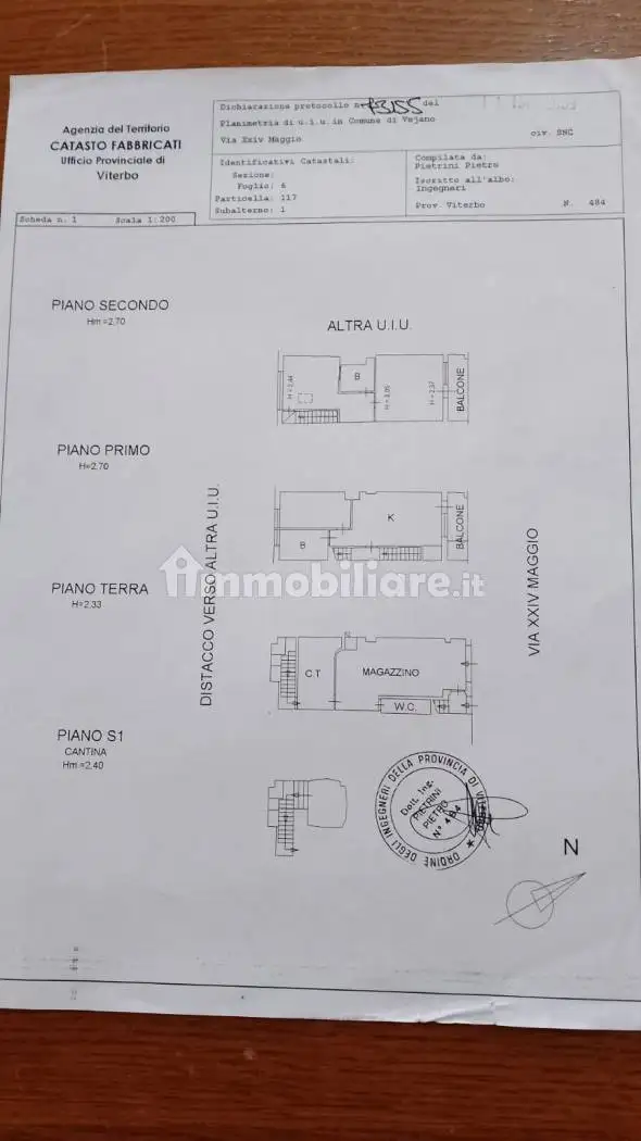 Appartamento in vendita a Vejano