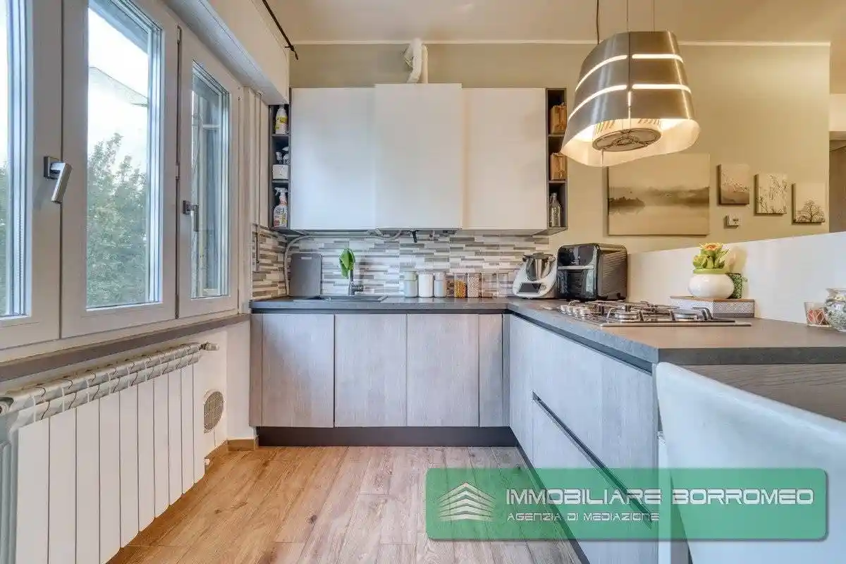 Trilocale via della Resistenza 21, Mezzate, Peschiera Borromeo - foto 5