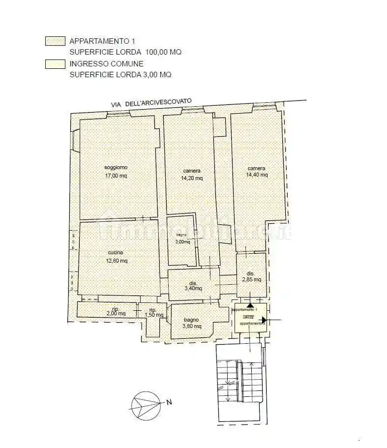 Appartamento in vendita a Lucca