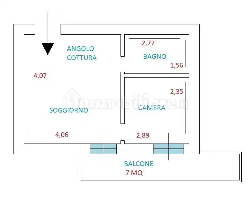 Bilocale via Nettunense, Montarelli - Via dei Giardini, Aprilia - foto 2