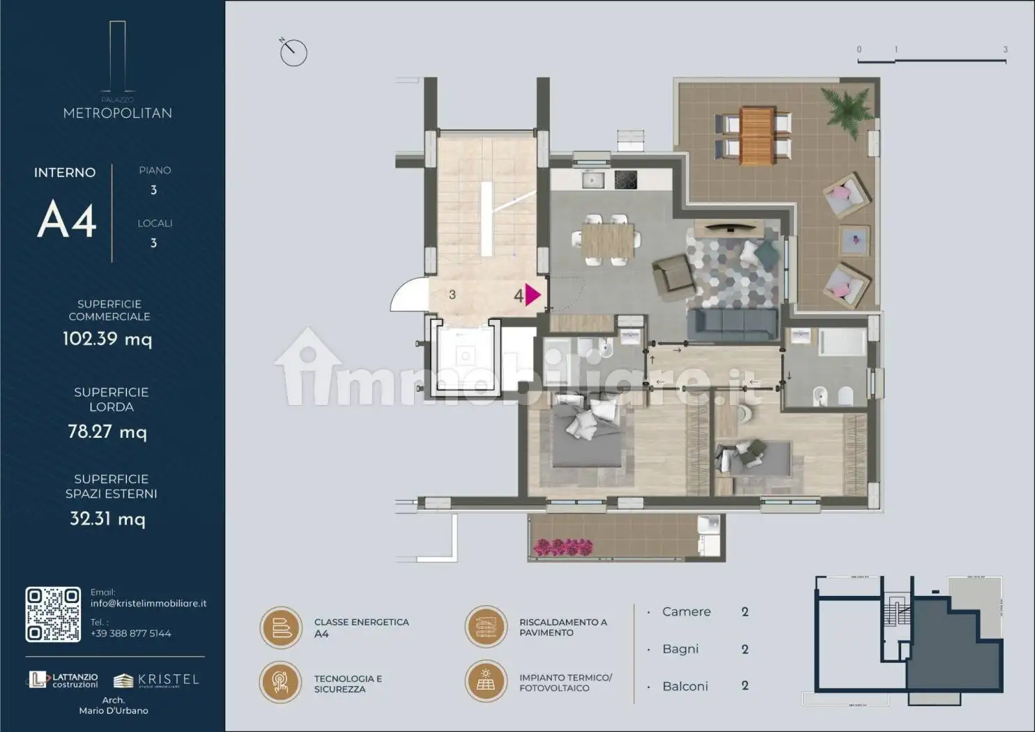 Appartamento in vendita a Pescara
