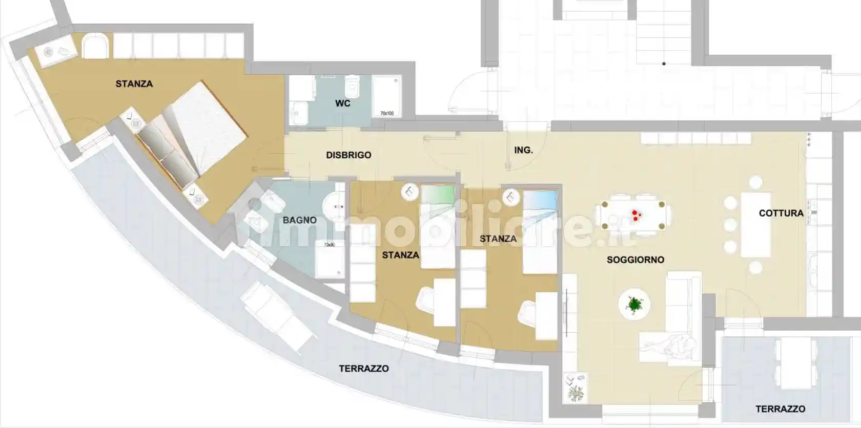 Appartamento in vendita a Trento