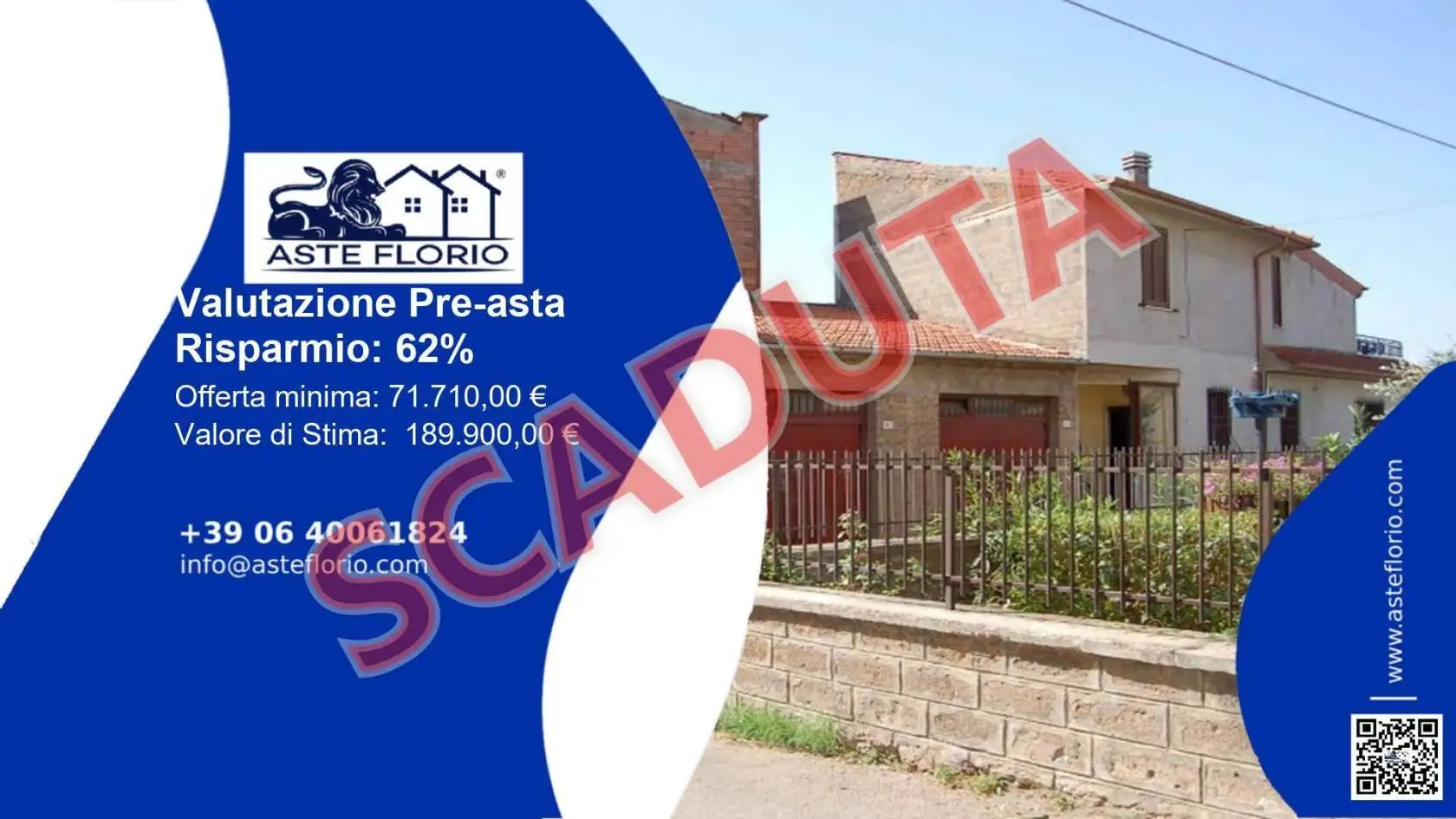 Appartamento in asta a Blera