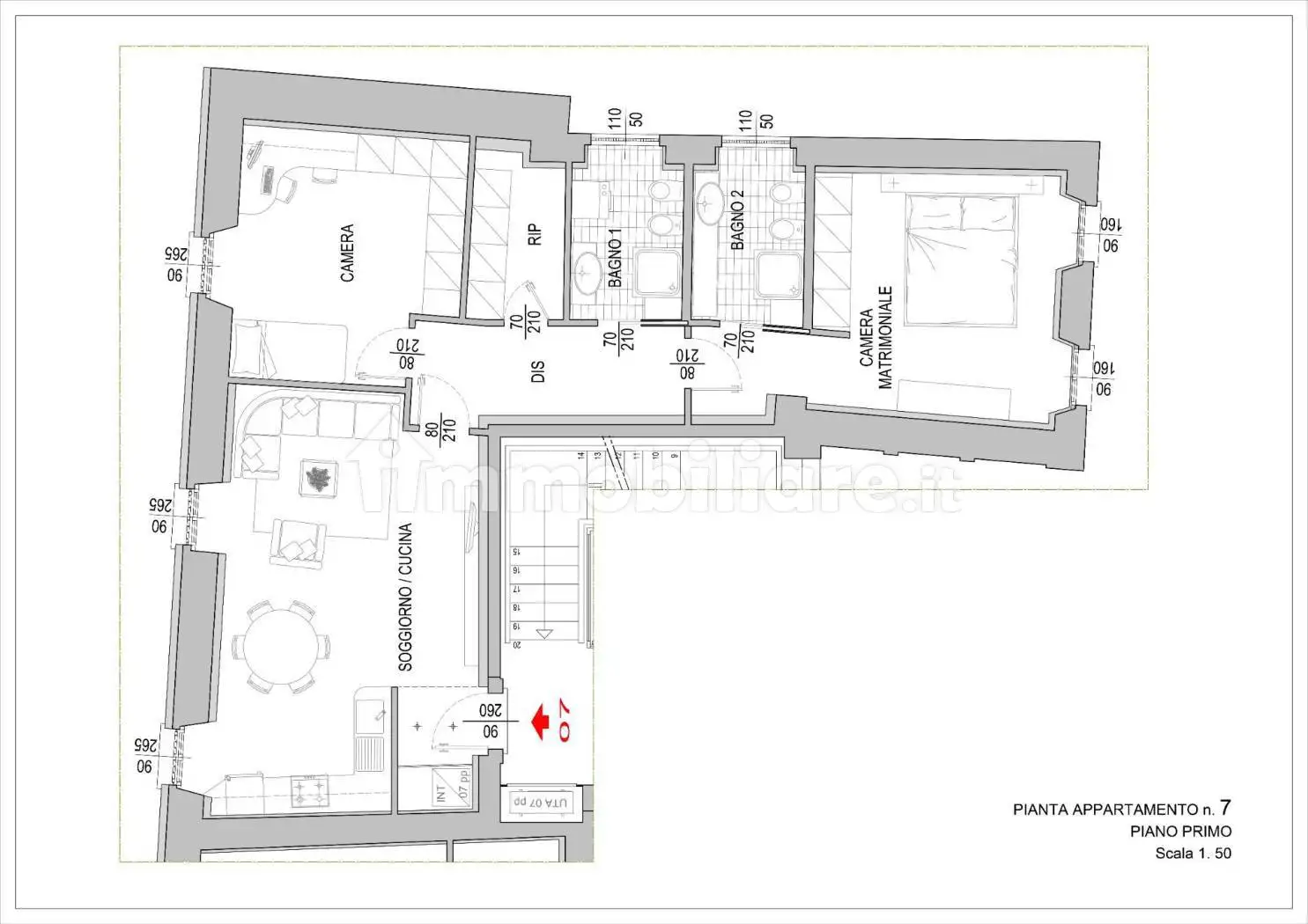 Mansarda via Trieste 23, Centro, Briosco - foto 4