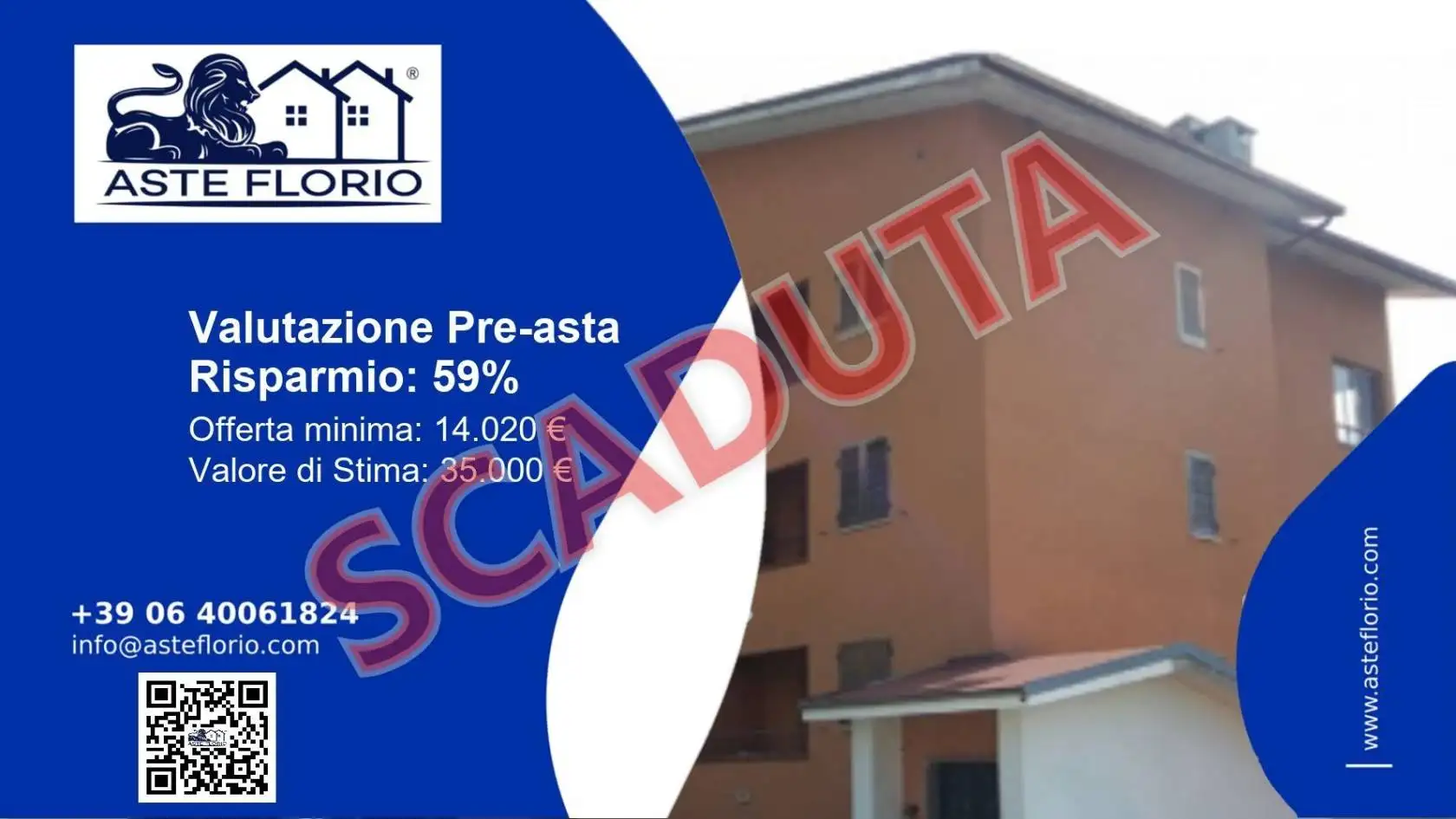 Appartamento in asta a Pamparato