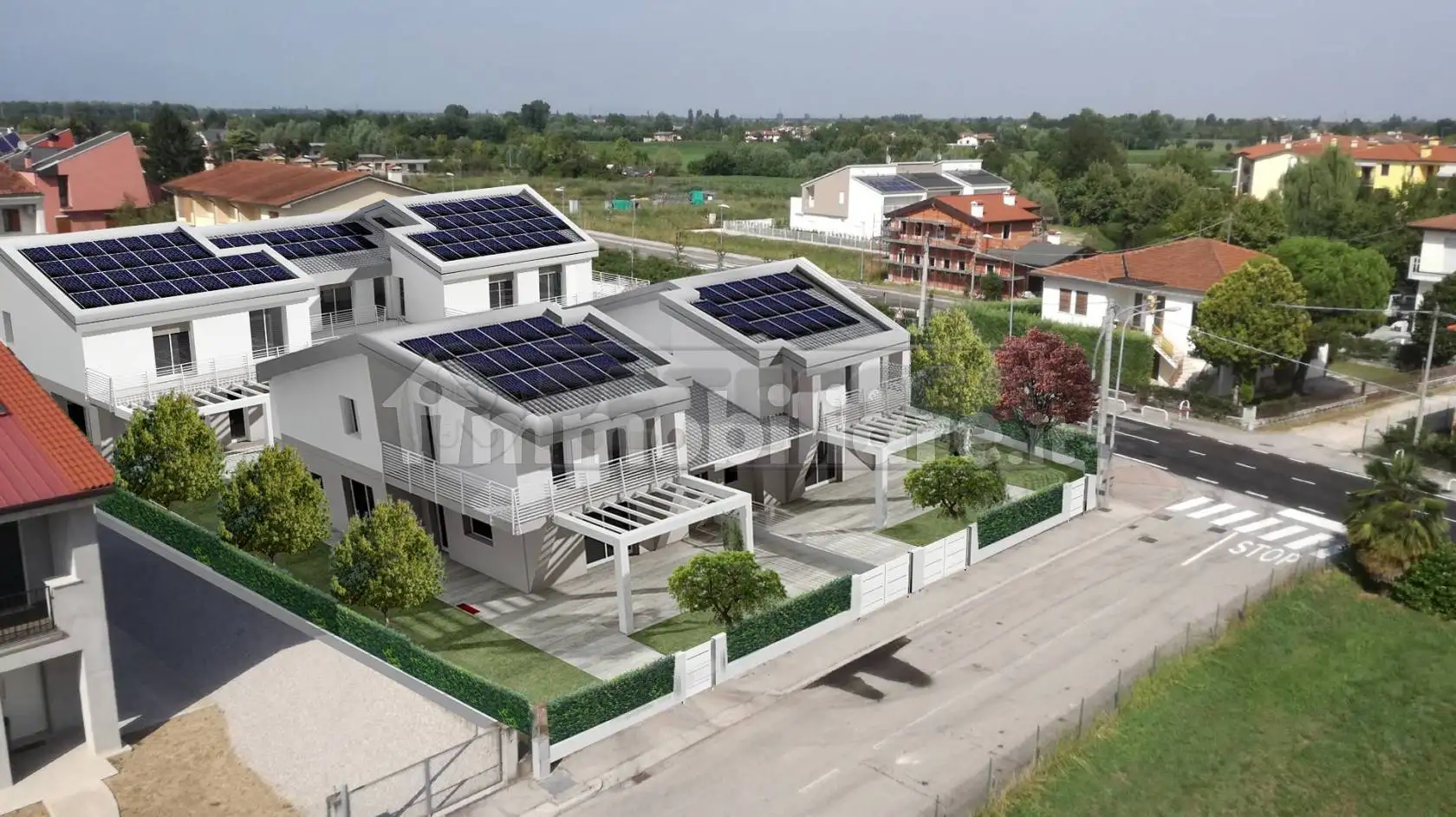 Villa a schiera via Marosticana 15, Centro, Bolzano Vicentino - foto 2