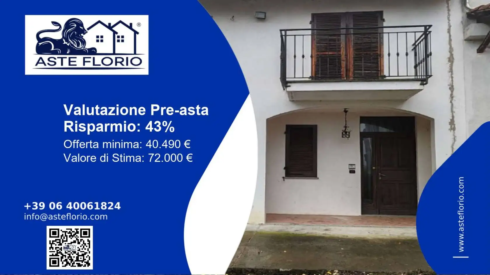 Appartamento in asta a Odalengo Grande