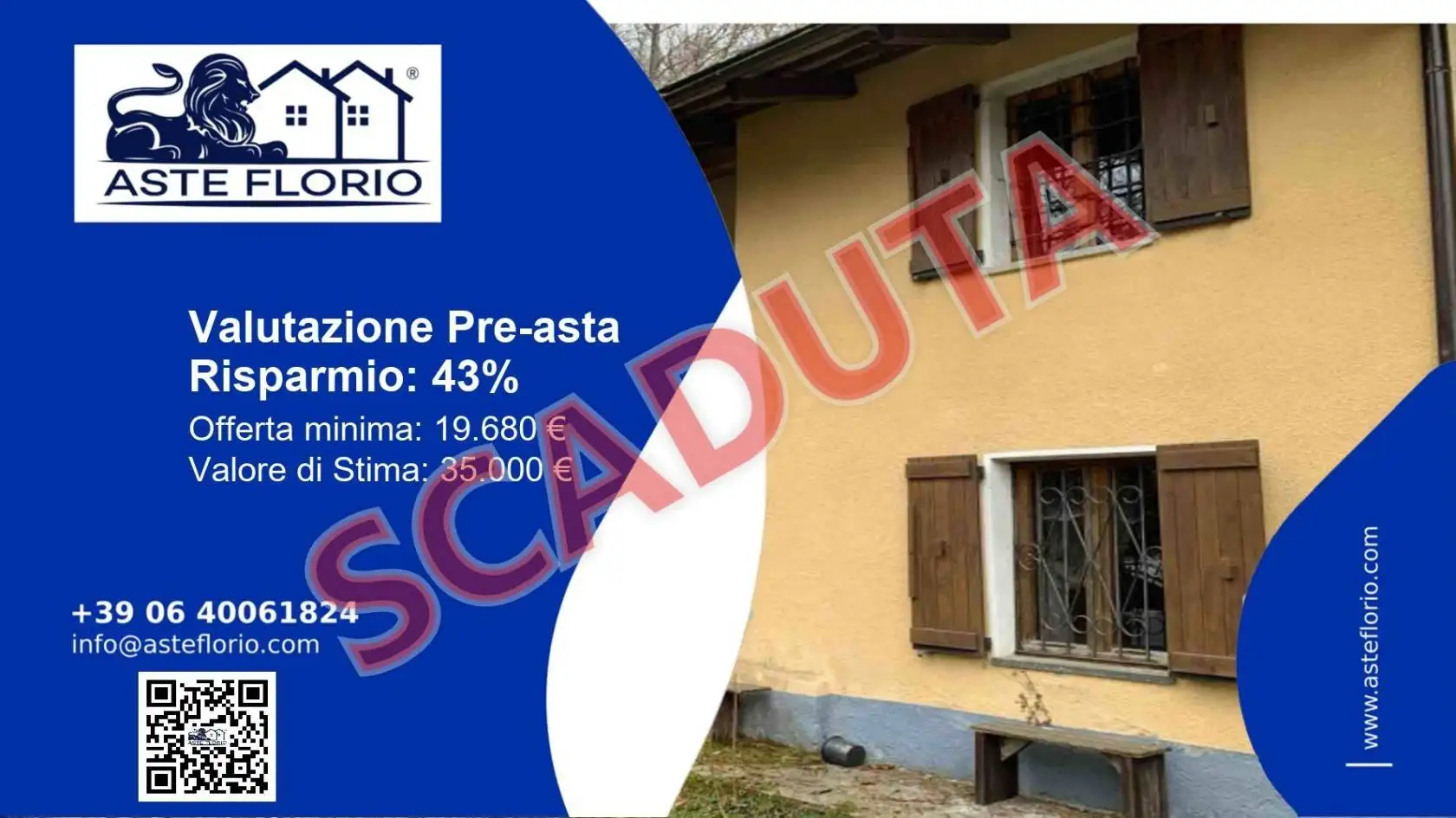 Rustico - Casale in asta a Martiniana Po