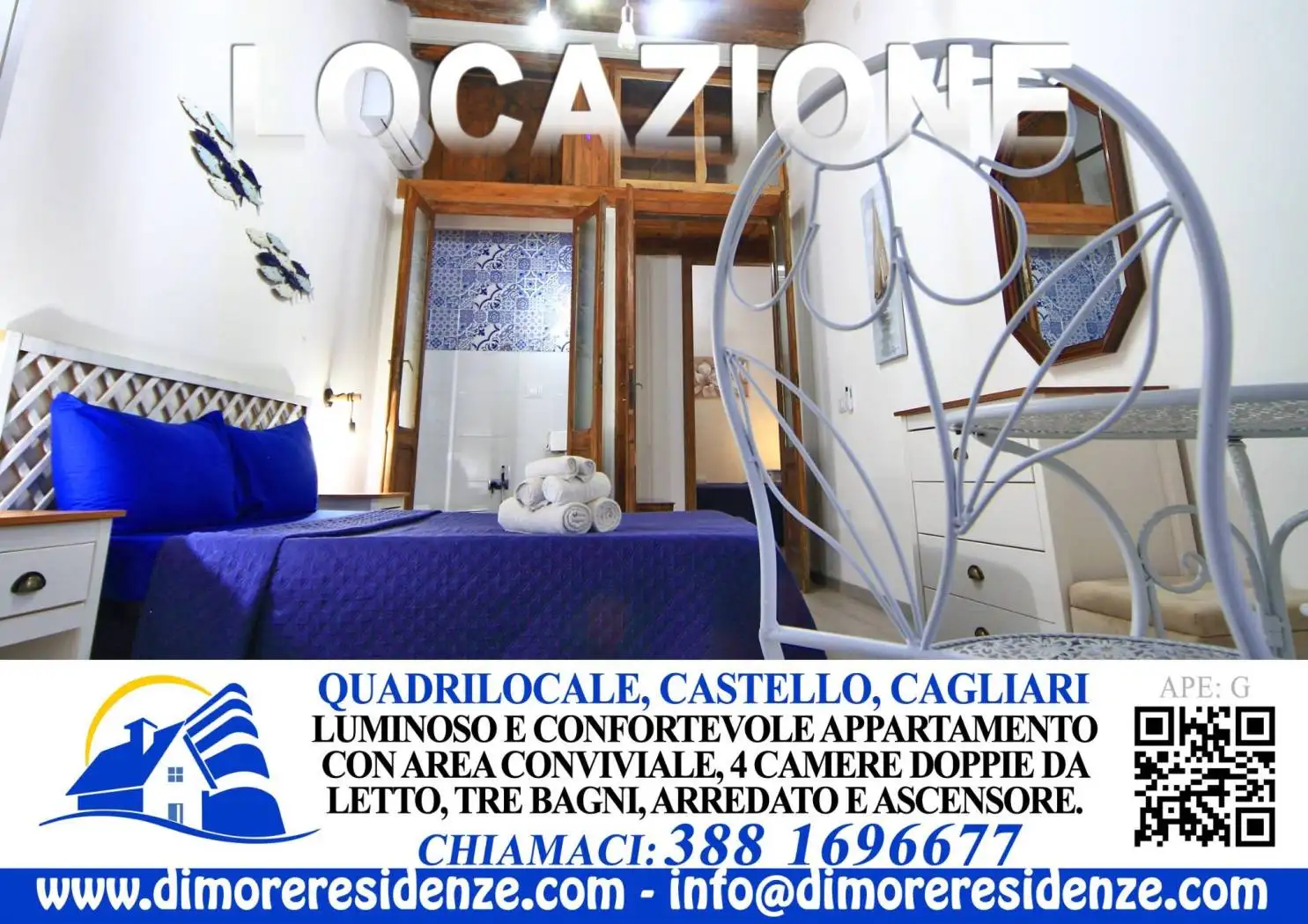 Appartamento in affitto a Cagliari