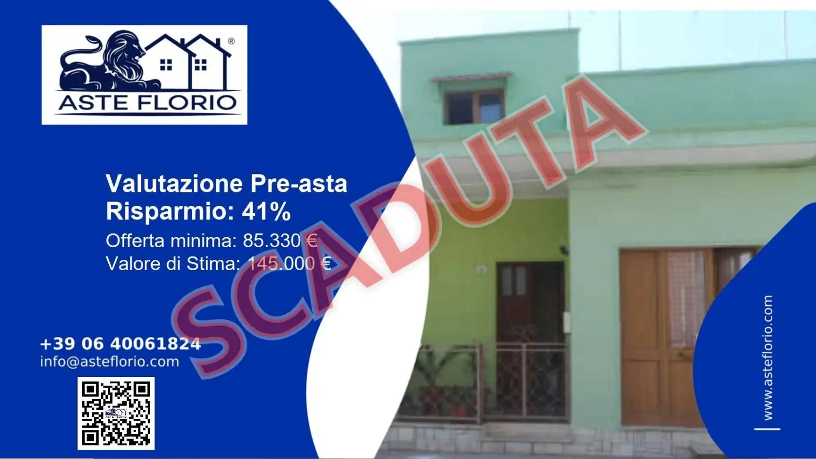 Appartamento in asta a Cutrofiano