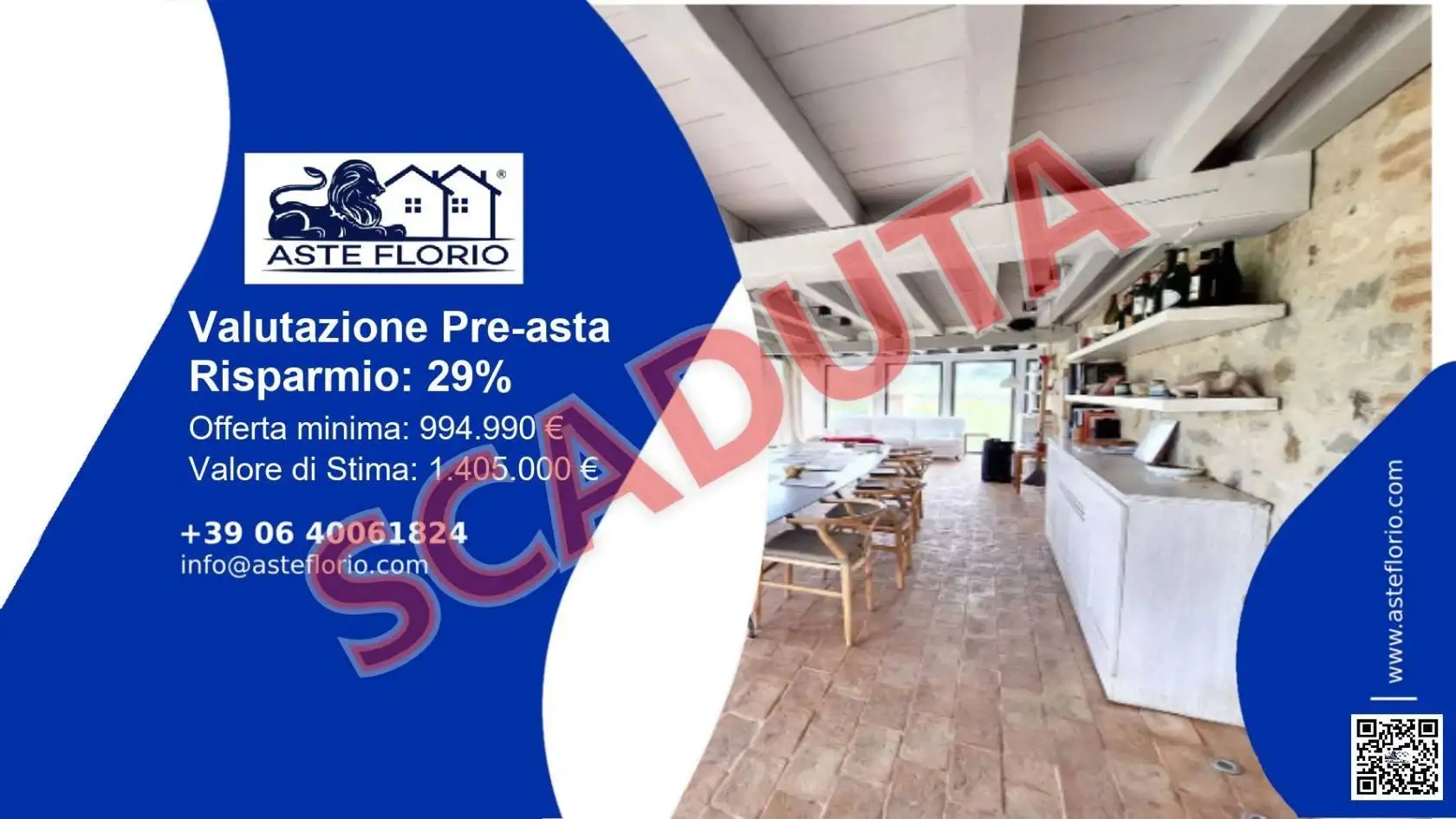 Villetta a schiera in asta a Perugia