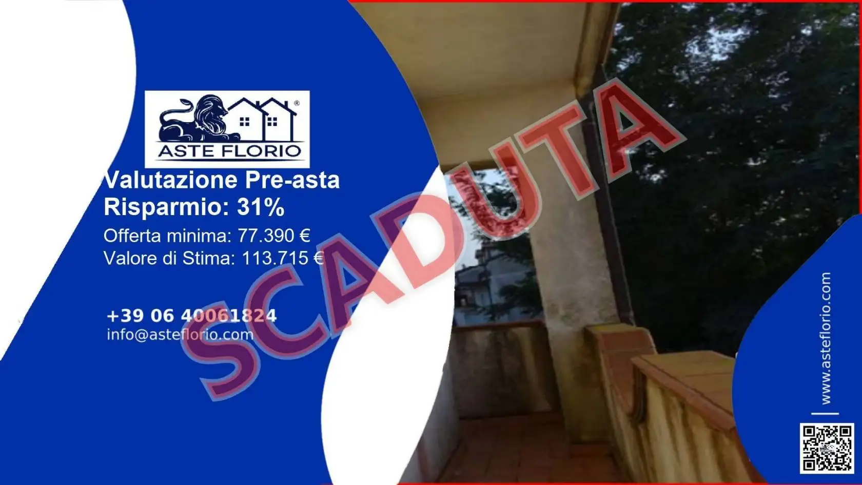 Appartamento in asta a Caraffa di Catanzaro