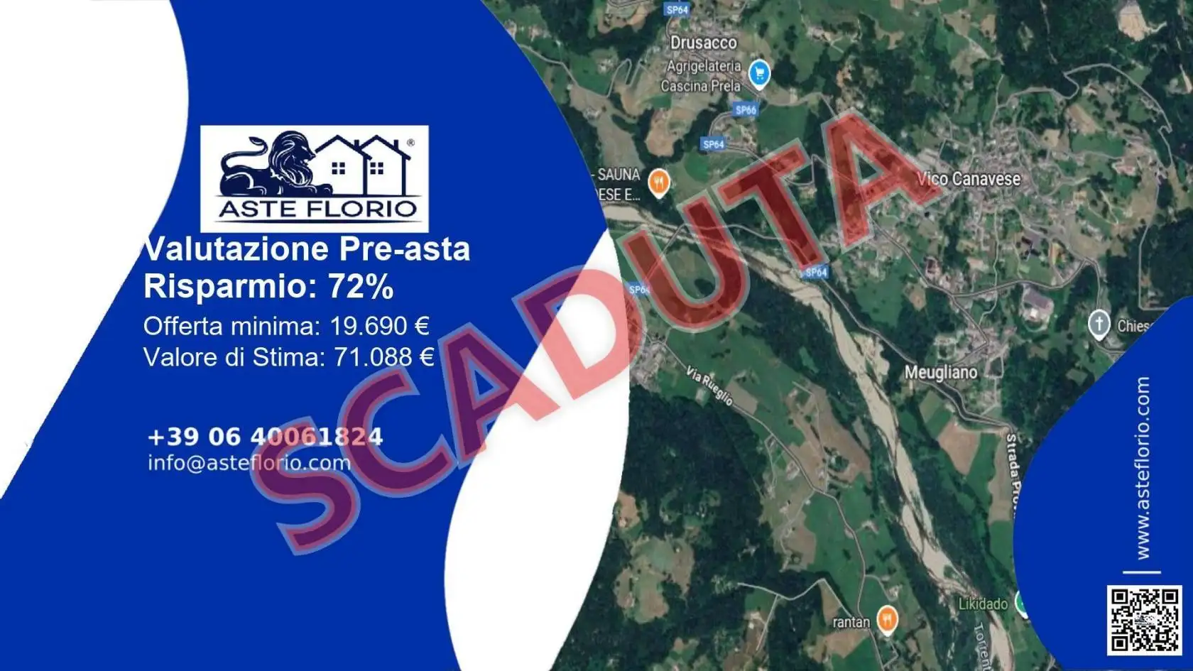 Appartamento in asta a Valchiusa