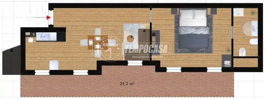 Appartamento in affitto a Milano