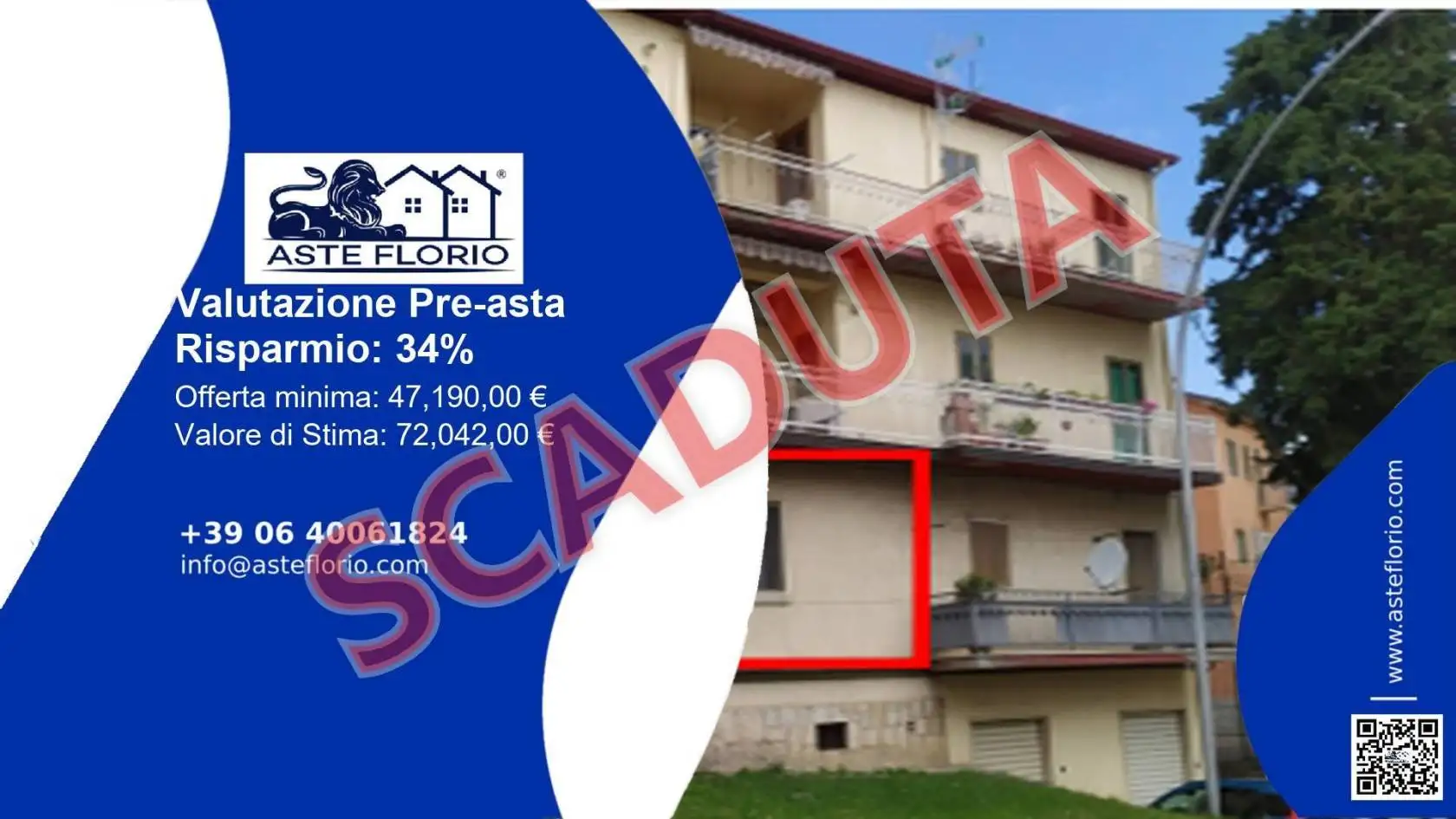 Appartamento in asta a Rionero in Vulture