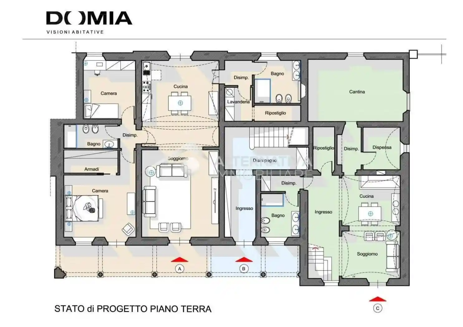 Appartamento in vendita a Cascina