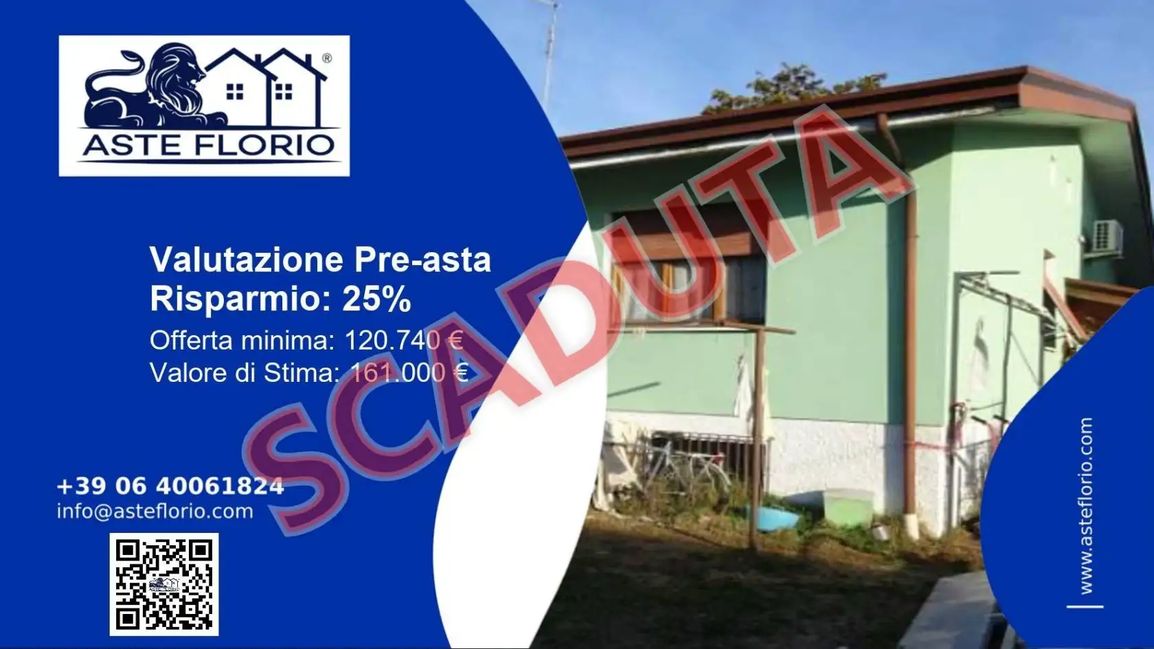 Appartamento in asta a Roveredo in Piano