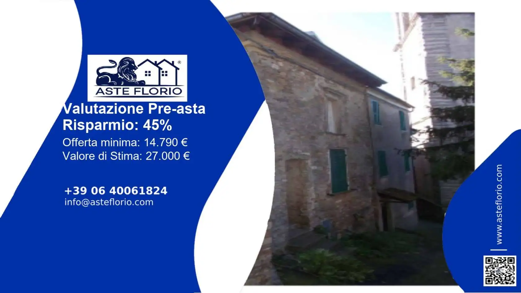 Appartamento in asta a Ponzone
