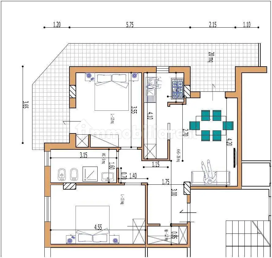 Appartamento in vendita a Pietrapaola