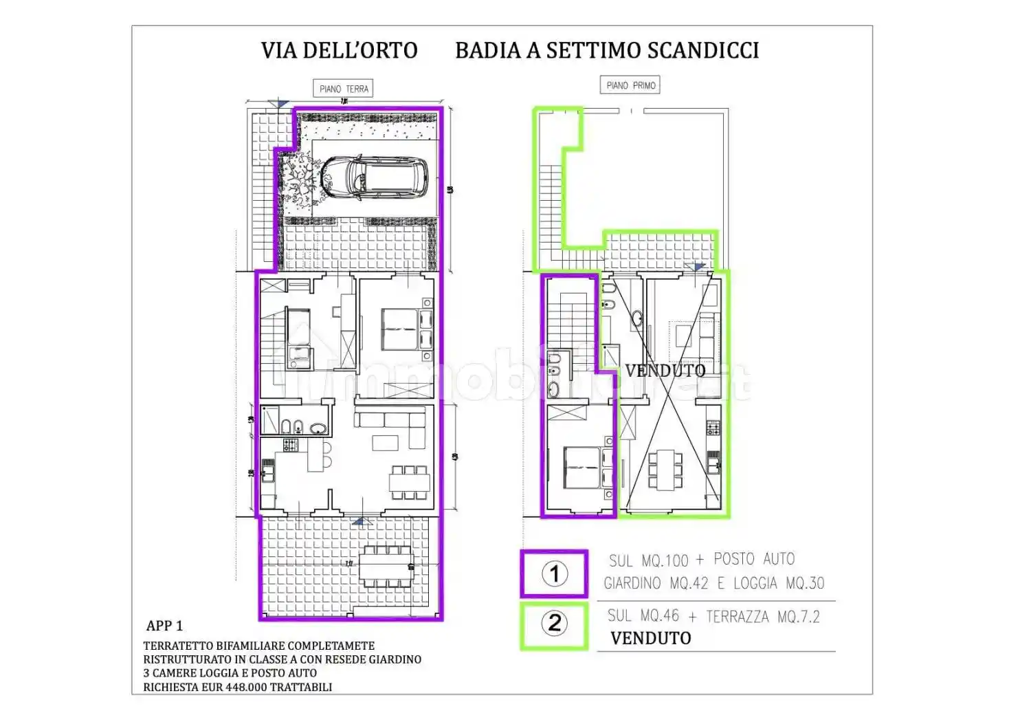 Terratetto unifamiliare via dell'Orto 32, Badia a Settimo, San Colombano, Scandicci - foto 5