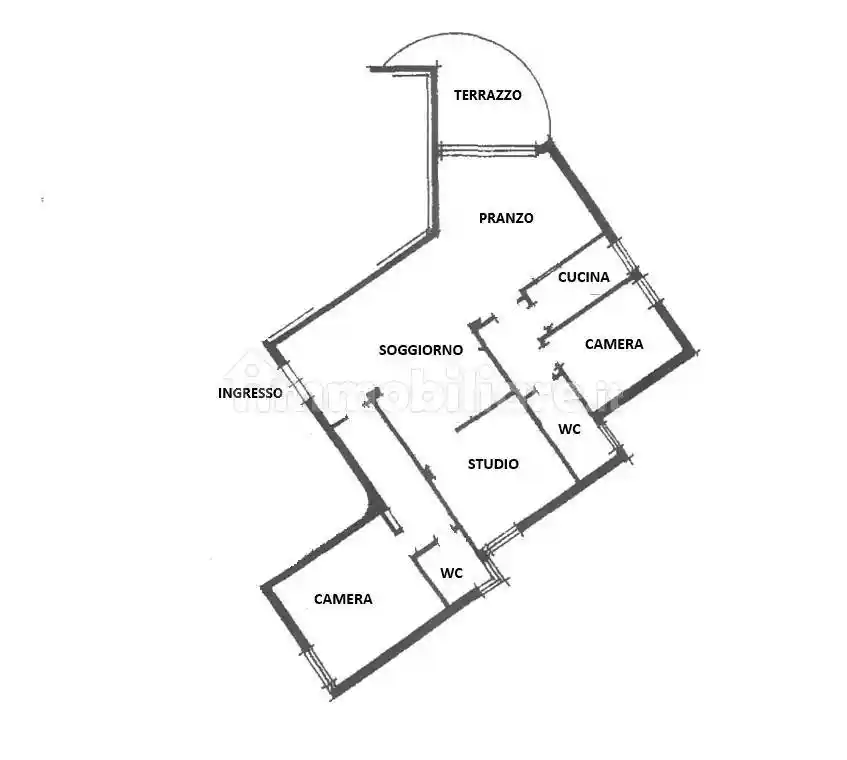 Appartamento da ristrutturare, primo piano, Villaggio Zeta, Modena - foto 2