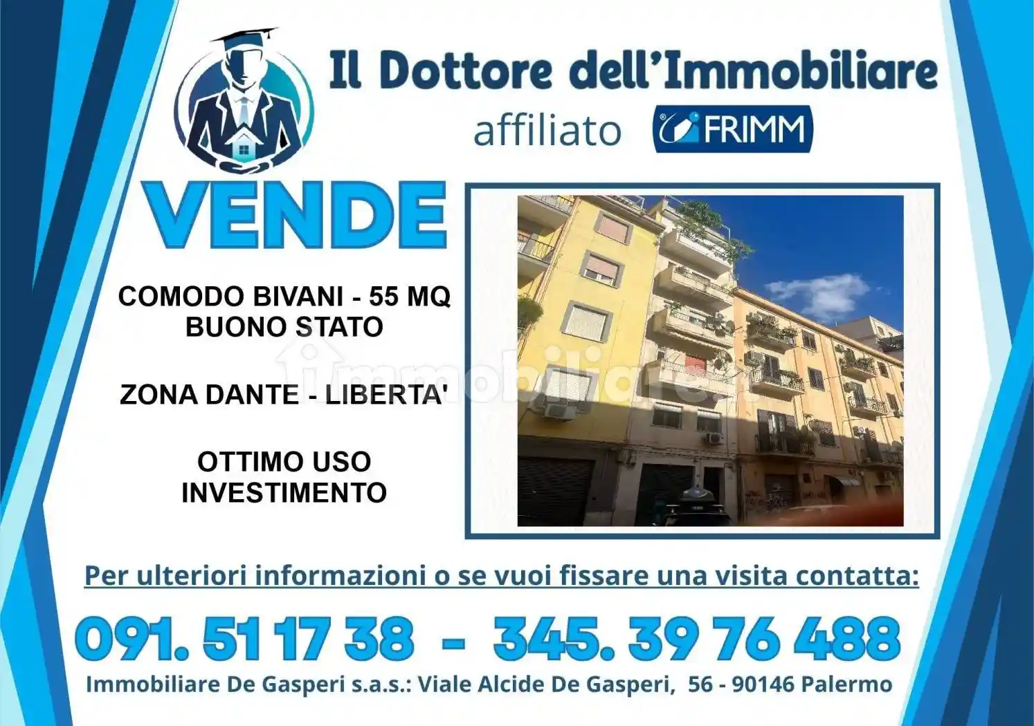 Appartamento in vendita a Palermo