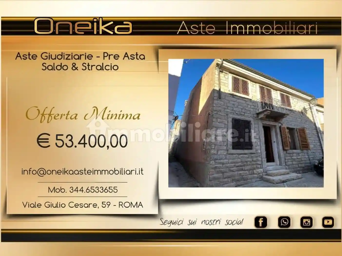 Appartamento in vendita a Luras