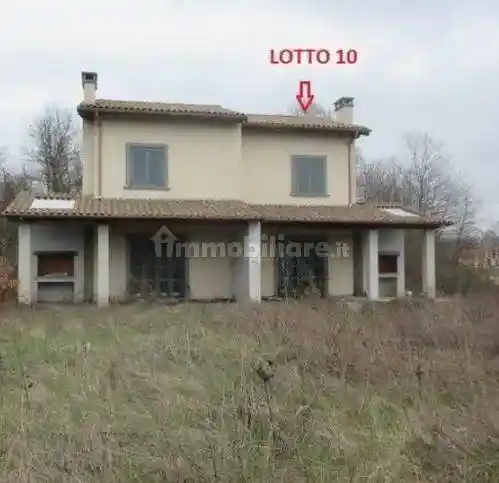 Villa in asta a Castel Giorgio