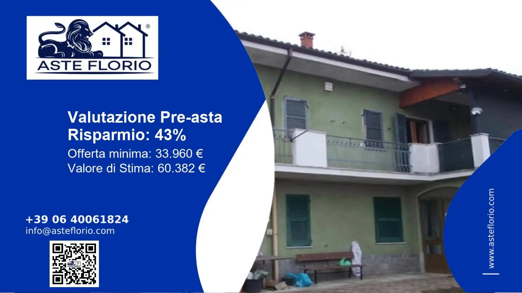 Appartamento in asta a Frugarolo