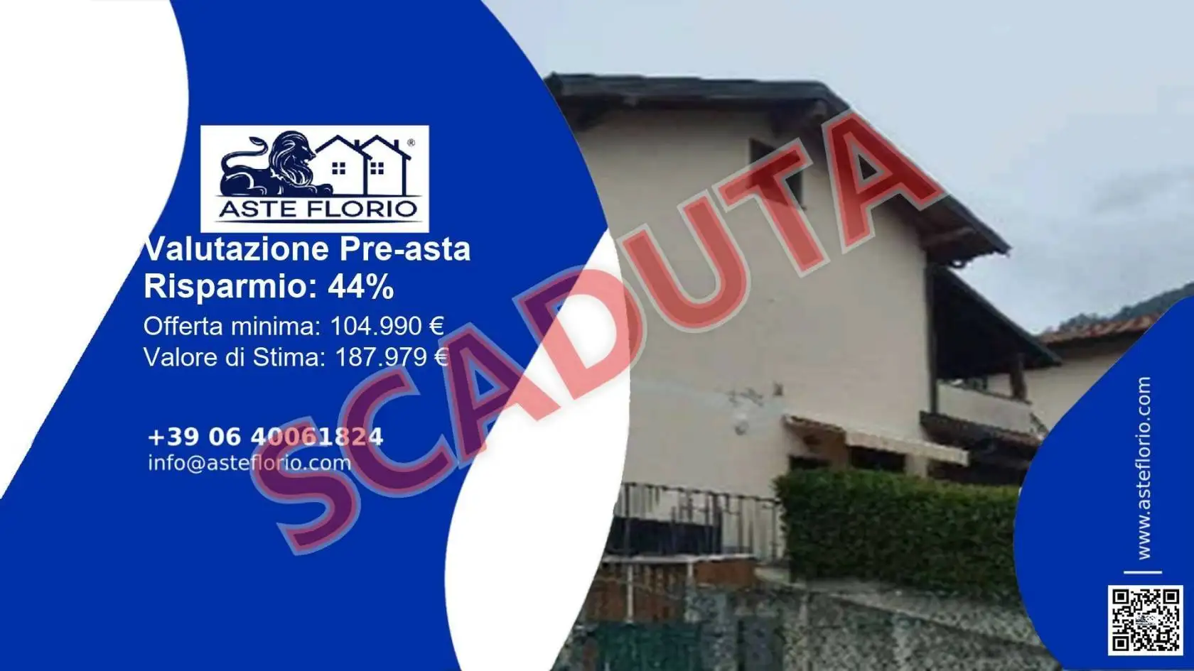 Appartamento in asta a Cuveglio