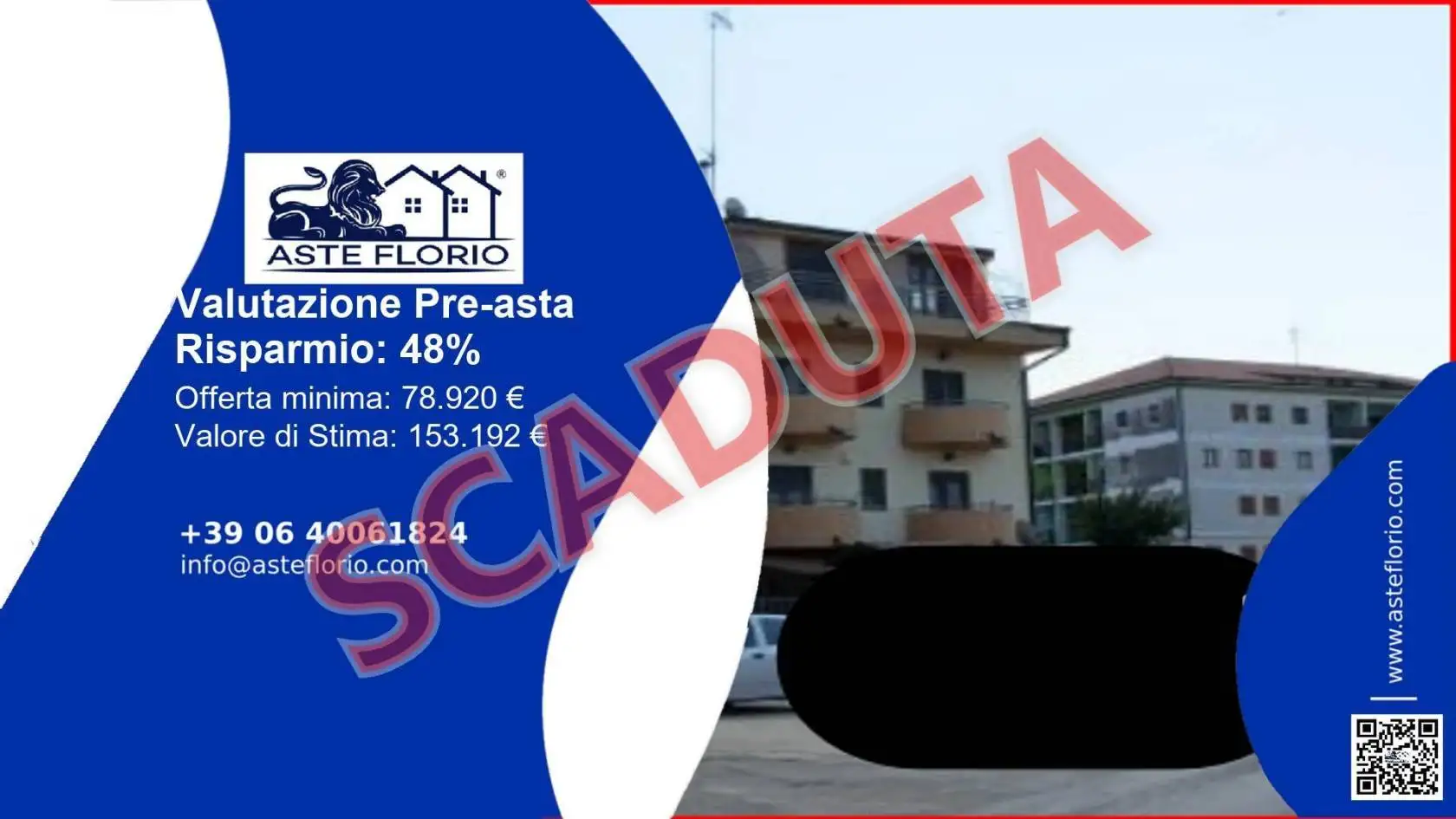 Appartamento in asta a Rionero in Vulture