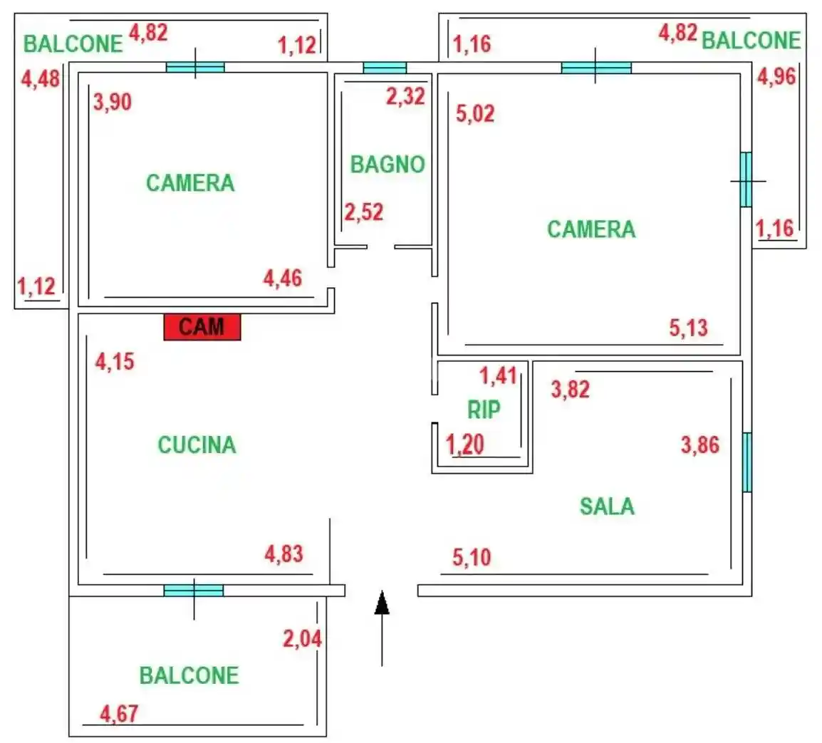 Trilocale via Taro 31, Riserva Nuova - Buon Riposo, Aprilia - foto 2