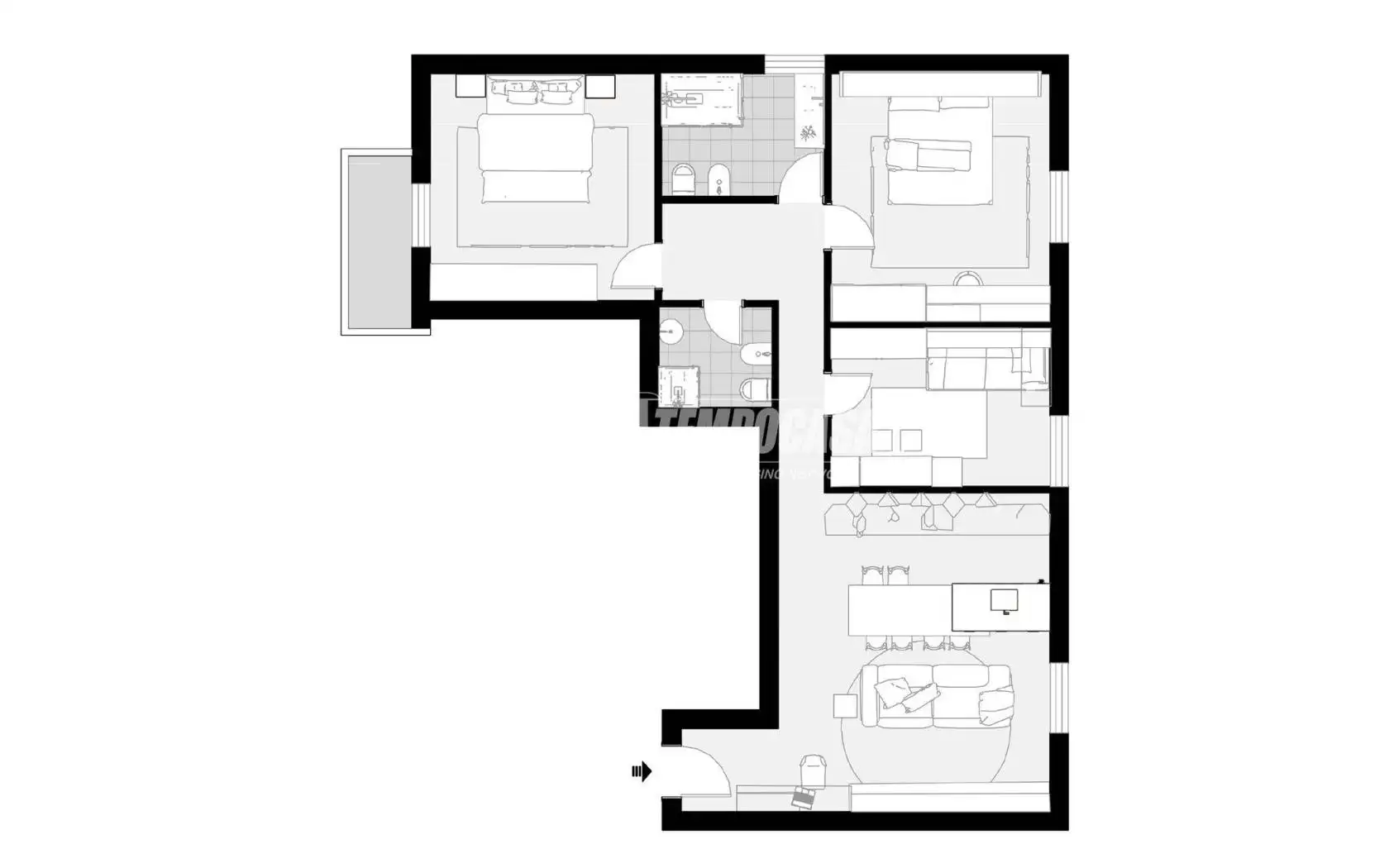 Appartamento in vendita a Bologna