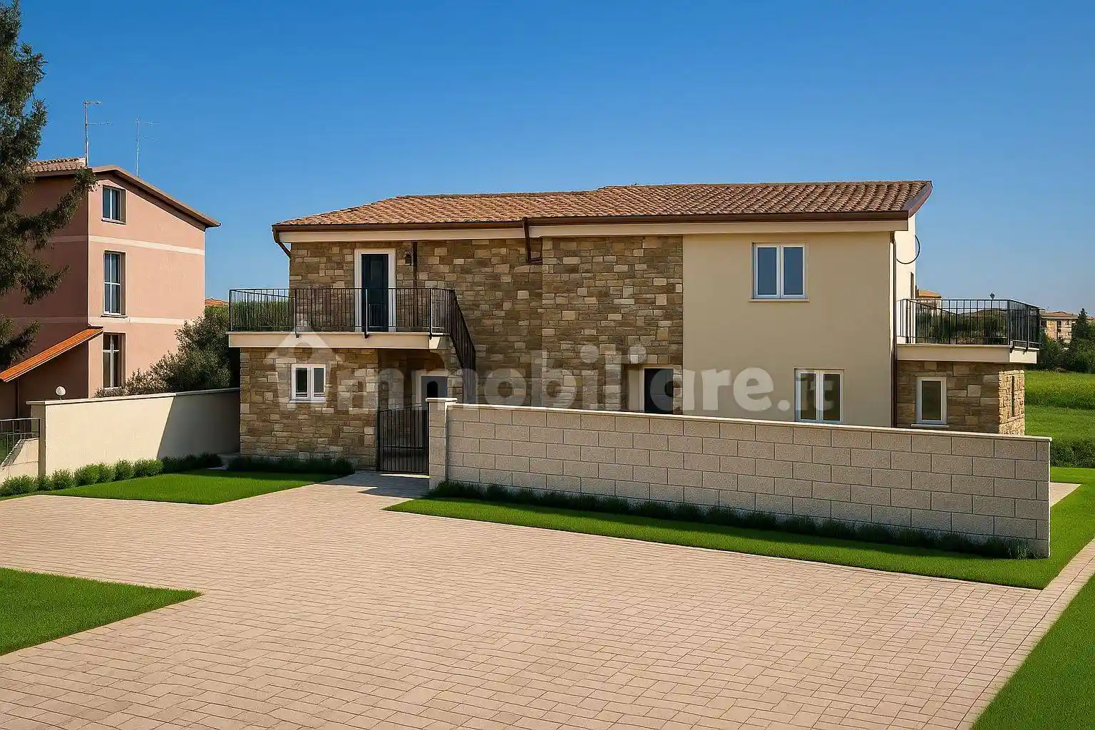 Villa bifamiliare via del Casale Antonioni 18, Tor Vergata, Roma - foto 2